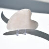 Gua Sha Natural - Cuarzo Rosa - Forma Corazón